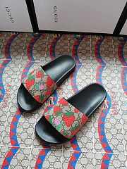 Gucci Strawberry Slide Sandal - 3