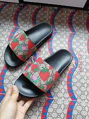 Gucci Strawberry Slide Sandal - 5