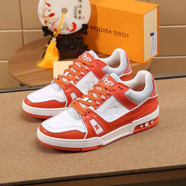 Louis Vuitton LV Trainer Sneaker Orange 1A811Y - 1