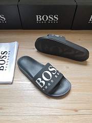 Boss Italian-Made Logo Slides Black 1398848 - 3