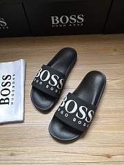 Boss Italian-Made Logo Slides Black 1398848 - 6