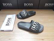 Boss Italian-Made Logo Slides Black 1398848 - 4