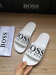 Boss Italian-Made Logo Slides White 50425152 - 2