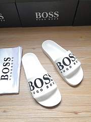 Boss Italian-Made Logo Slides White 50425152 - 3