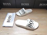 Boss Italian-Made Logo Slides White 50425152 - 6