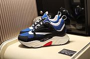 Dior B22 Sneaker Blue Black Technical Mesh - 2