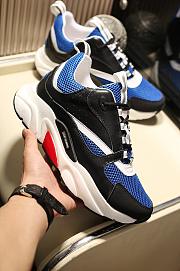 Dior B22 Sneaker Blue Black Technical Mesh - 3