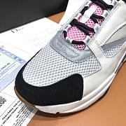 Dior B22 Sneaker Pink and White Technical Mesh 3SN231YKB_H069 - 2