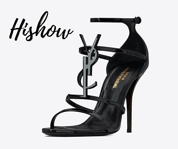 Saint Laurent Cassandra Strappy High Heel  