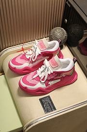 Off-White Odsy-1000 Light Pink with White Shoeslaces - 6