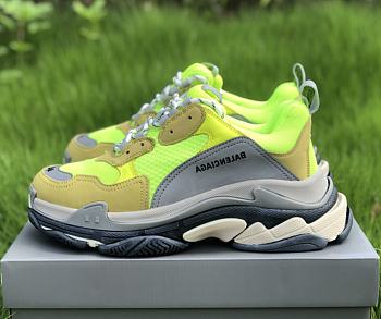 Balenciaga Triple S Green Grey 512175 W09O3 1801