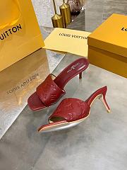 Louis Vuitton Revival Mule Cherry - 5