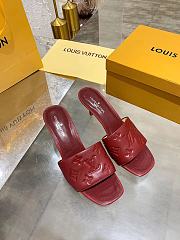 Louis Vuitton Revival Mule Cherry - 6