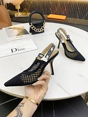 Dior J'aDior SlingBack Pump Black KDP872MET_S900 - 2