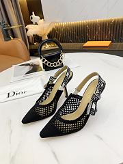 Dior J'aDior SlingBack Pump Black KDP872MET_S900 - 3