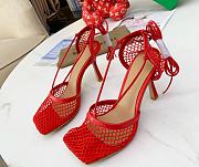 Bottega Veneta Heels Stretch in Red - 1