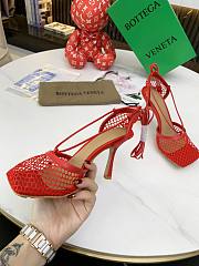 Bottega Veneta Heels Stretch in Red - 3