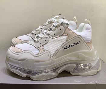 Balenciaga Triple S Clear Sole White 541624 W09E1 9000