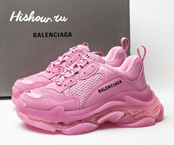 Balenciaga Triple S Clearsole Pink 544351W2GA15760