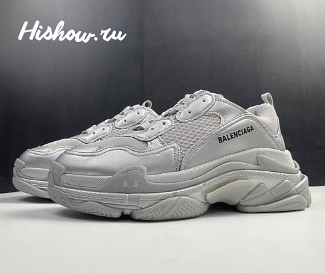 Balenciaga Triple S Sneaker Silver 536737 W2FS2 8100 - 1