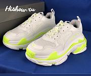 Balenciaga Triple S Sneaker Metallic Silver White 536737 W0901 9088 - 1