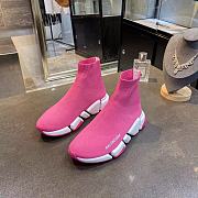 Balenciaga Speed 2.0 Sneakers Dark Pink - 6