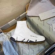 Balenciaga Speed 2.0 Sneakers White Grey - 5