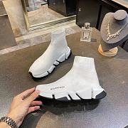 Balenciaga Speed 2.0 Sneakers White Grey - 6