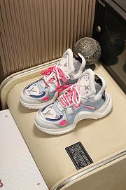 Louis Vuitton Archlight Trainer Blue Pink - 5