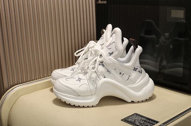 Louis Vuitton Archlight Trainer White LV - 1