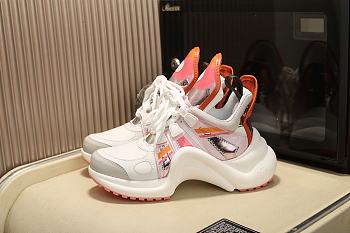 Louis Vuitton Archlight Trainer White Red