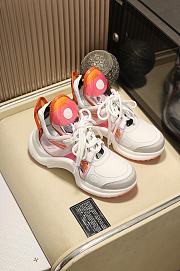 Louis Vuitton Archlight Trainer White Red - 6