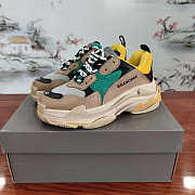 Balenciaga Triple S Beige Green Yellow 516440W09O27070 - 3