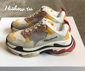 Balenciaga Triple S Cream Yellow Red 524038W09O59035