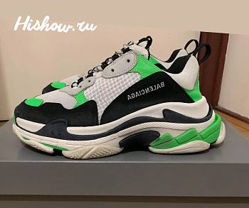 Balenciaga Triple S Green Black 536737W09O69063