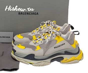 Balenciaga Triple S Grey Yellow Black 536737W09OH7074