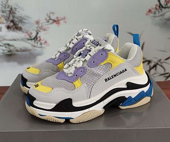 Balenciaga Triple S Purple Yellow Blue 524039 W09O M9465