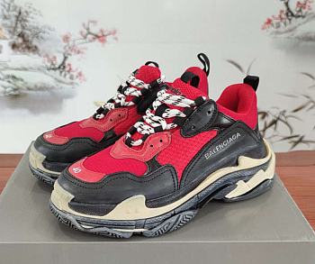 Balenciaga Triple S Red BlacK 516440-W09O7-6576