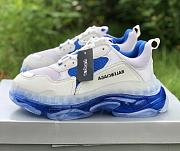 Balenciaga Triple S White Blue 541624 W09ON 9169 - 1