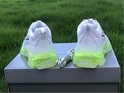 Balenciaga Triple S Clear Sole White Fluo Yellow 544351W2FR19073 - 4