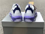 Balenciaga Triple S Clear Sole White Purple - 3