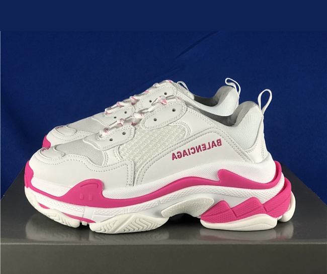 Balenciaga Triple S Fluo Pink White 524039W2CA35390 - 1