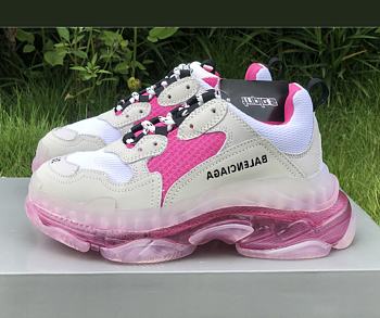 Balenciaga Triple S White Pink 544351W09ON9025