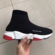 Balenciaga Speed Trainer Black Red 530351 W05G0 1000 - 4