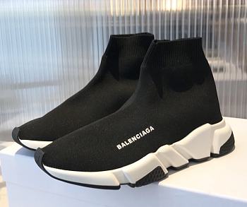 Balenciaga Speed Trainer Black White 2019 525712-W05G0-1000