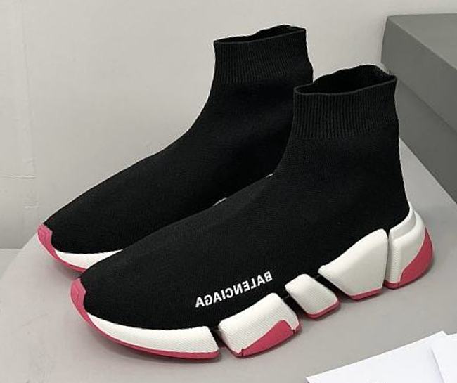 Balenciaga Speed 2.0 Black Pink  - 1