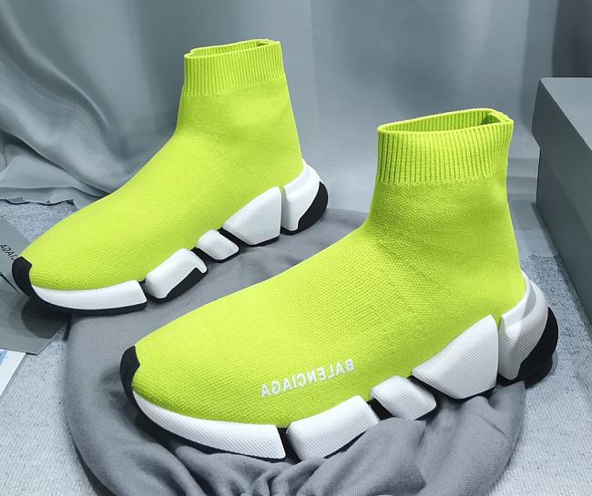 Balenciaga Speed 2.0 Neon Bright Yellow - 1