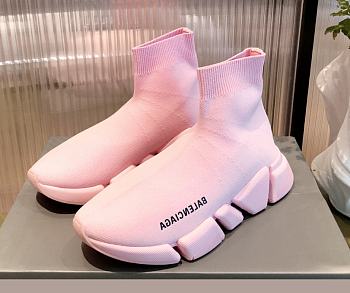 Balenciaga Speed 2.0 Light Pink Patent