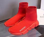 Balenciaga Speed Trainers Red - 1