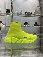 Balenciaga Speed Trainers Fluo Yellow - 5